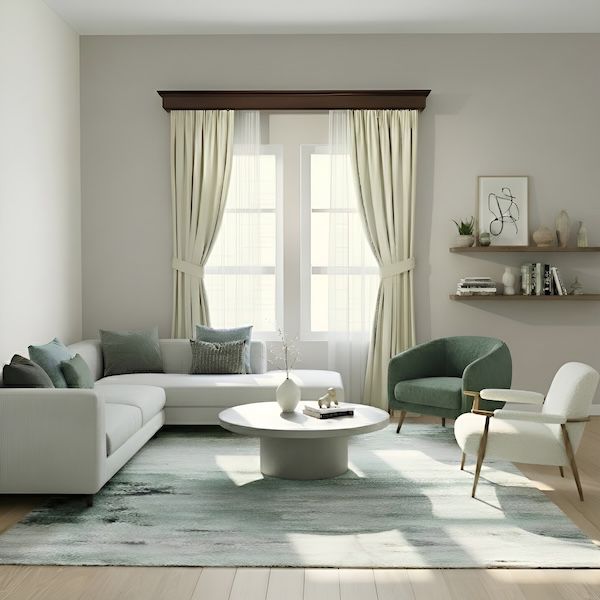 Drevená garniža s čelnou maskou