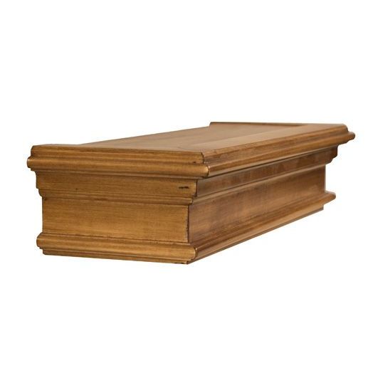 Rímsová garníža na záclonu a záves Napoleon z dreva Dub