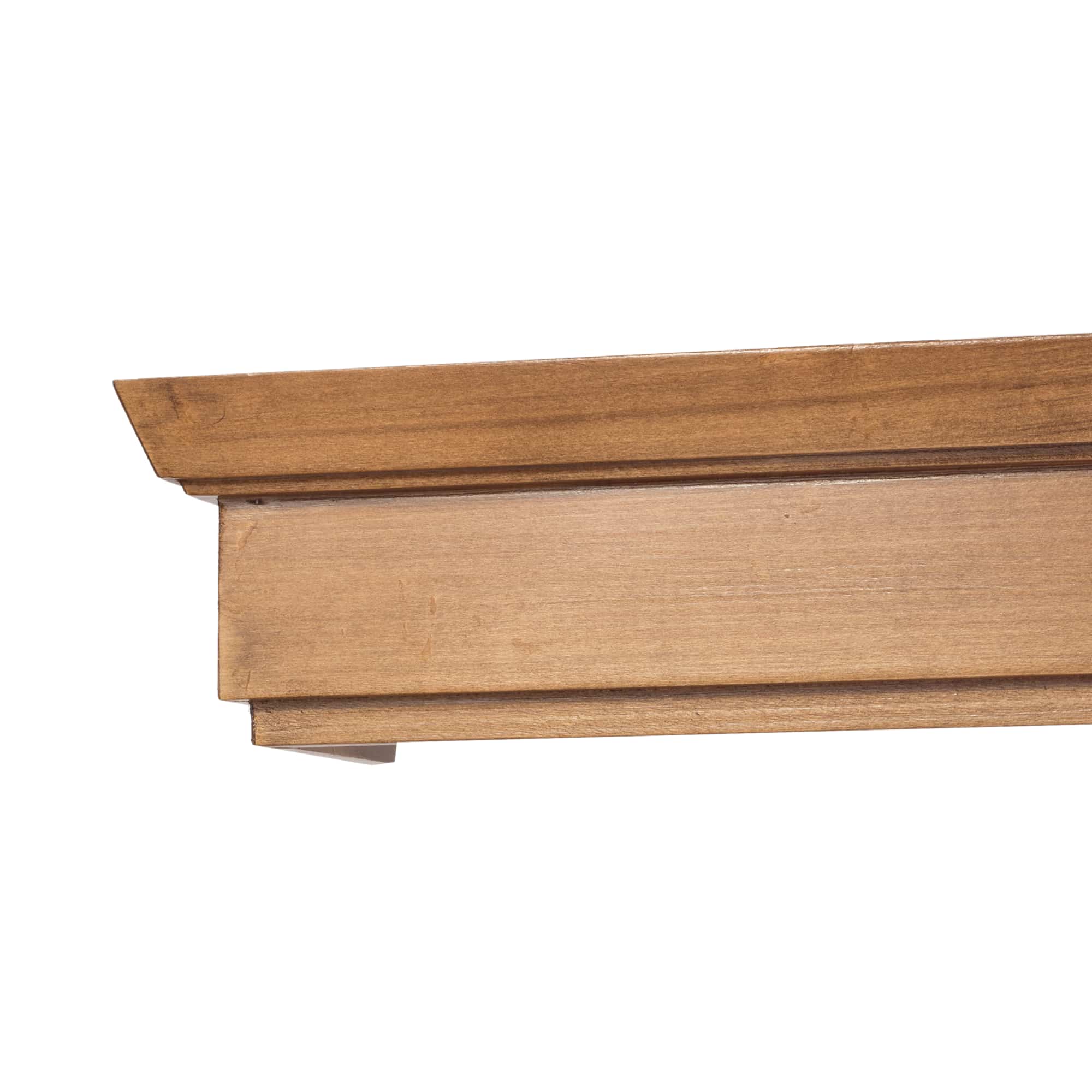 Rímsová garníža na záclonu a záves Conic z dreva Dub