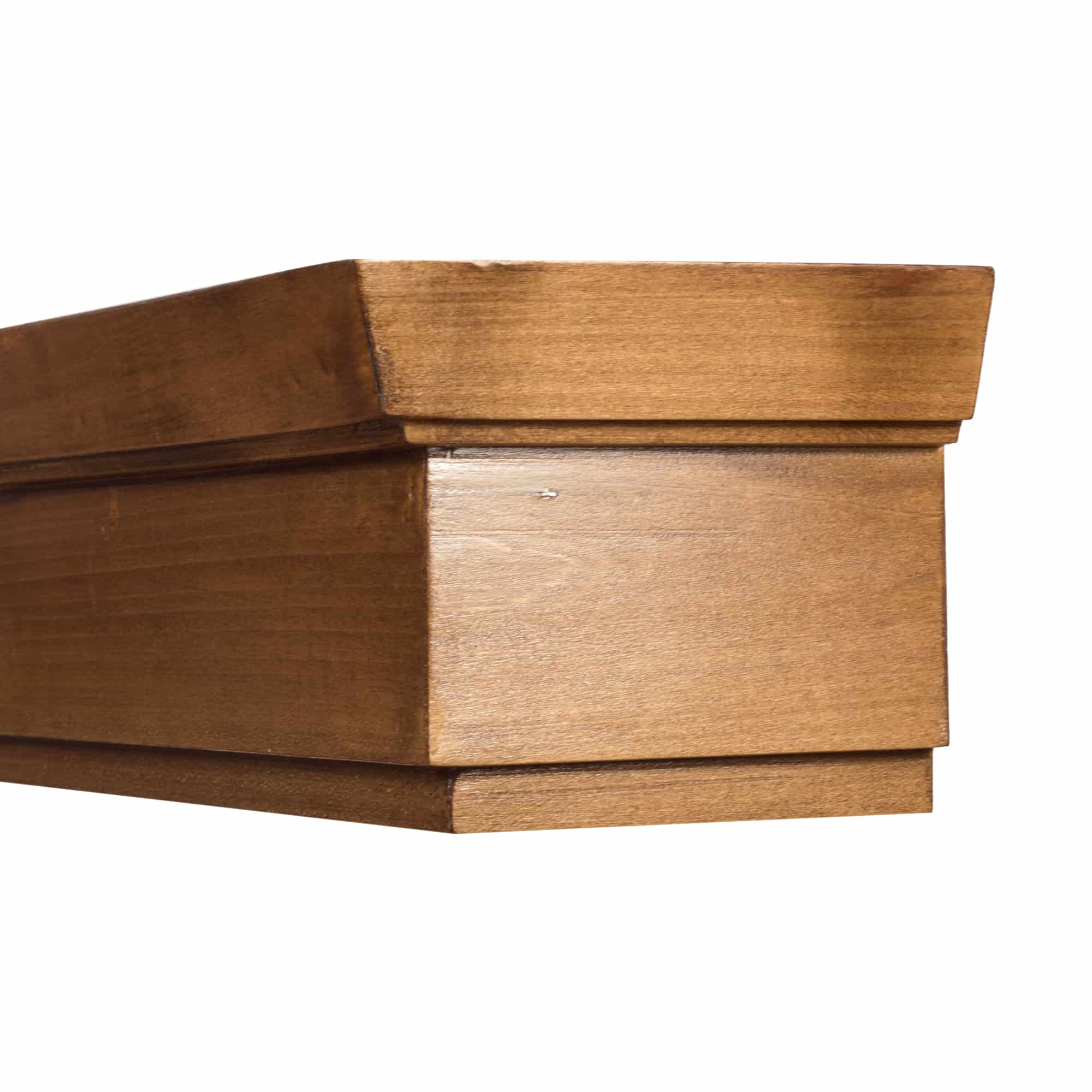 Rímsová garníža na záclonu a záves Conic z dreva Dub