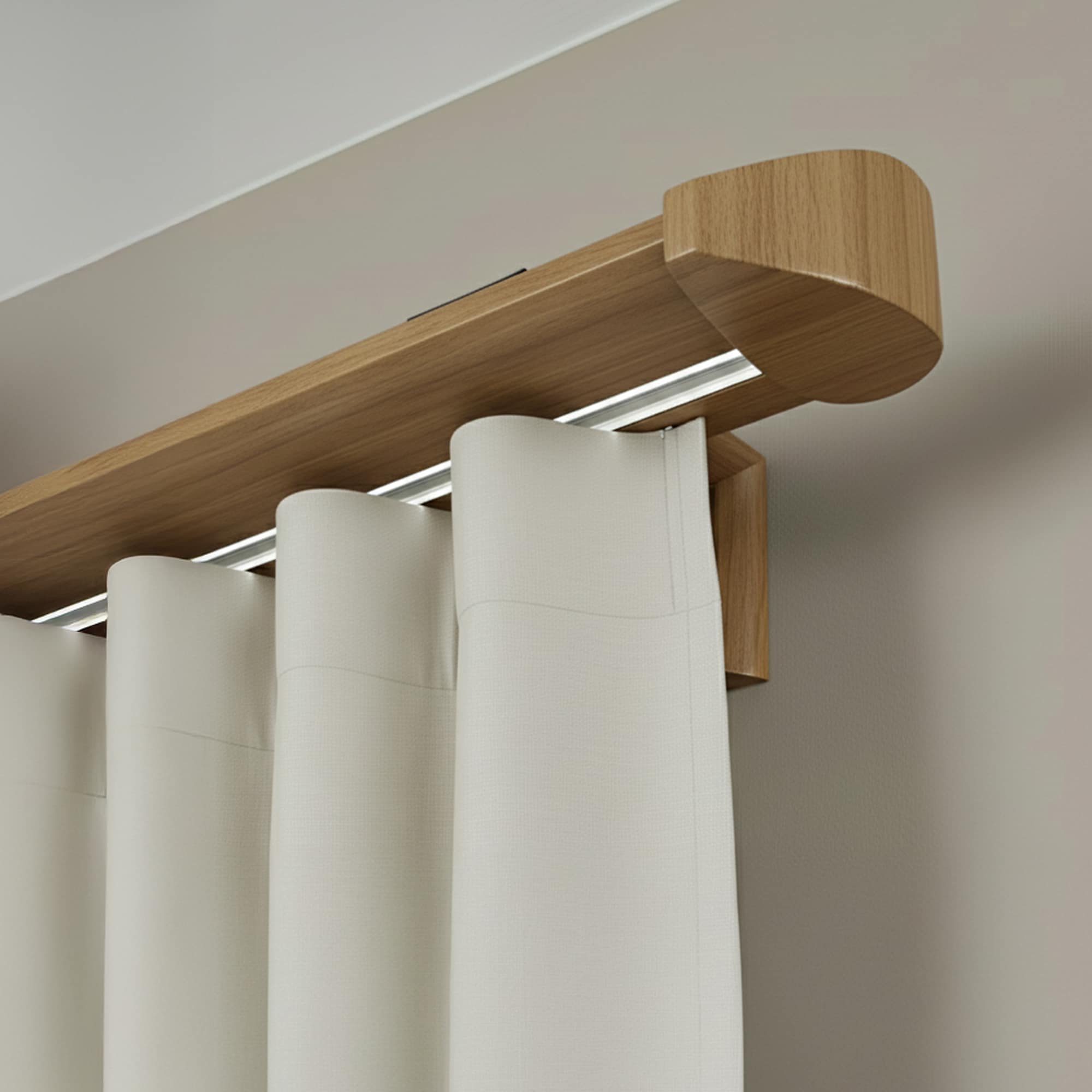 Koľajnica na záclony Siena Jednoduchá Jaseň