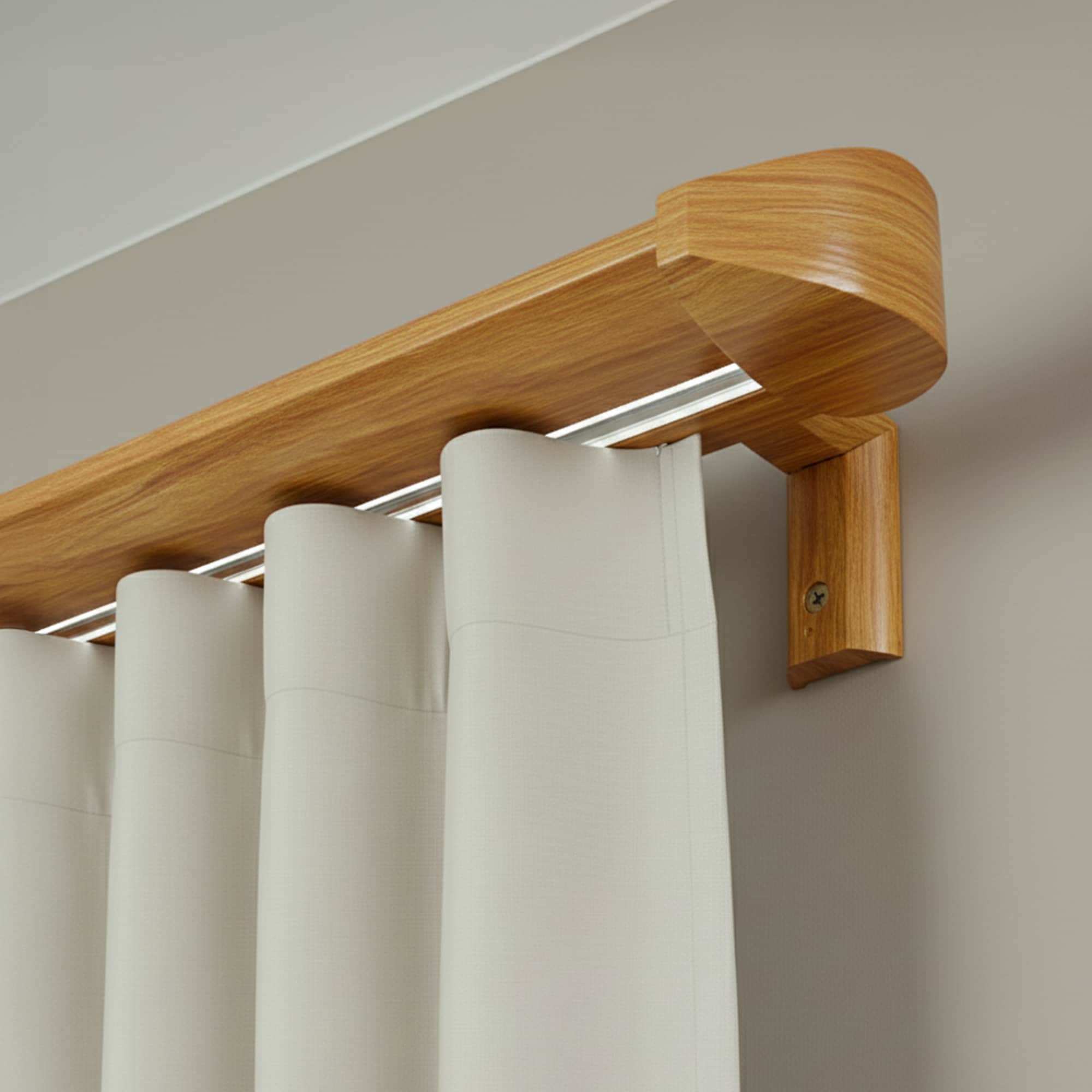 Koľajnica na záclony Siena Jednoduchá Stejar_auriu