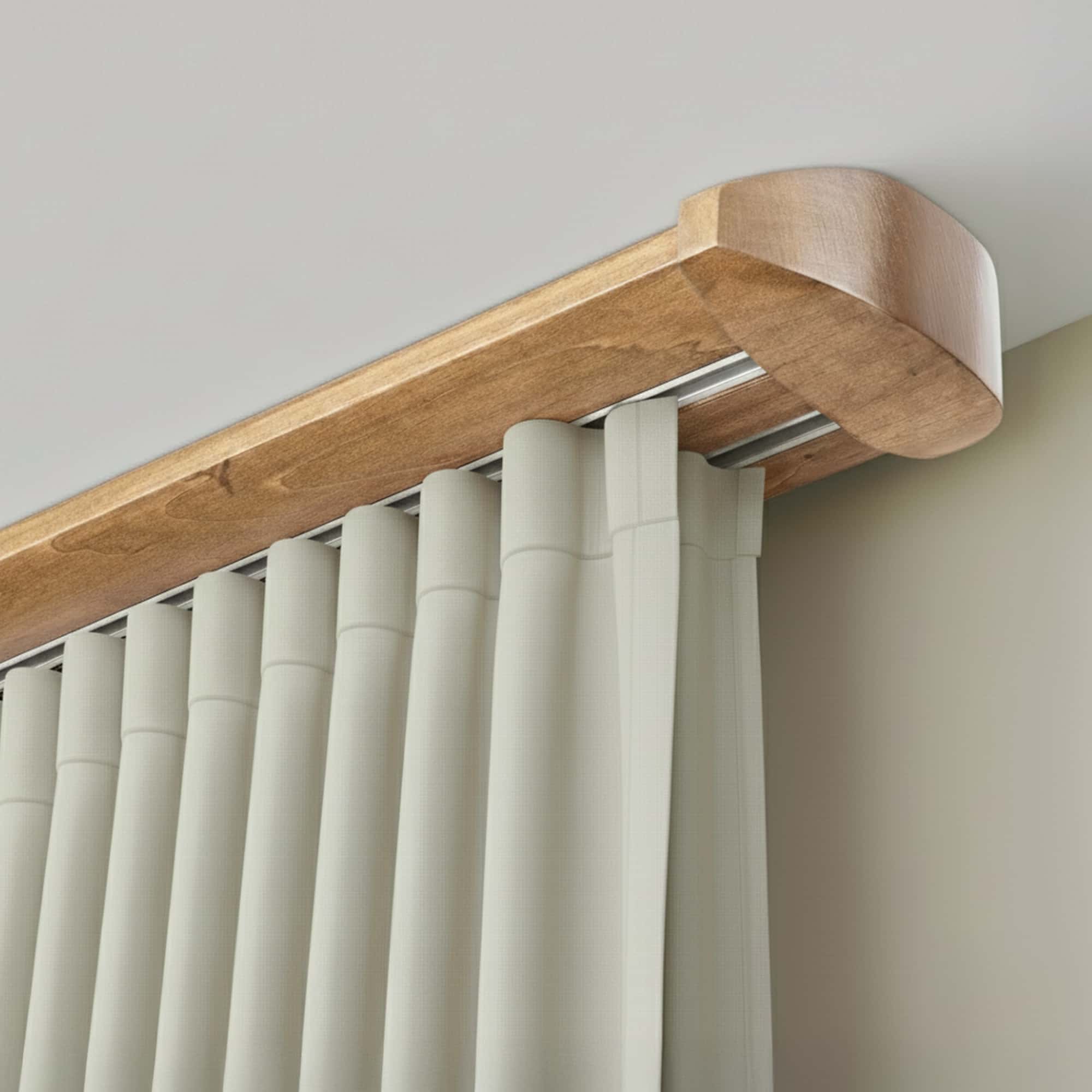 Koľajnica na záclony Siena Dvojitá Jaseň