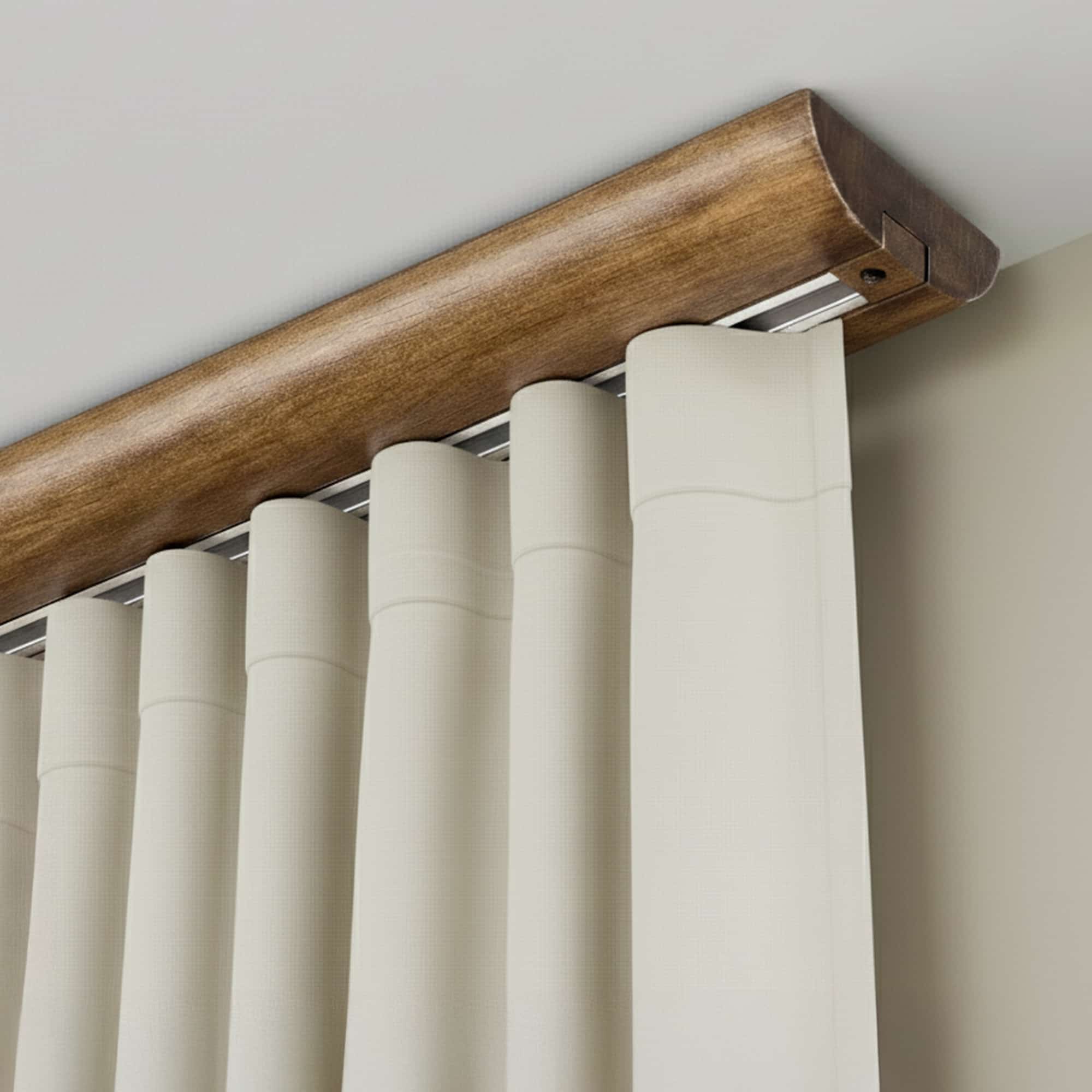 Štýlová koľajnica na záclony Viola Jaseň