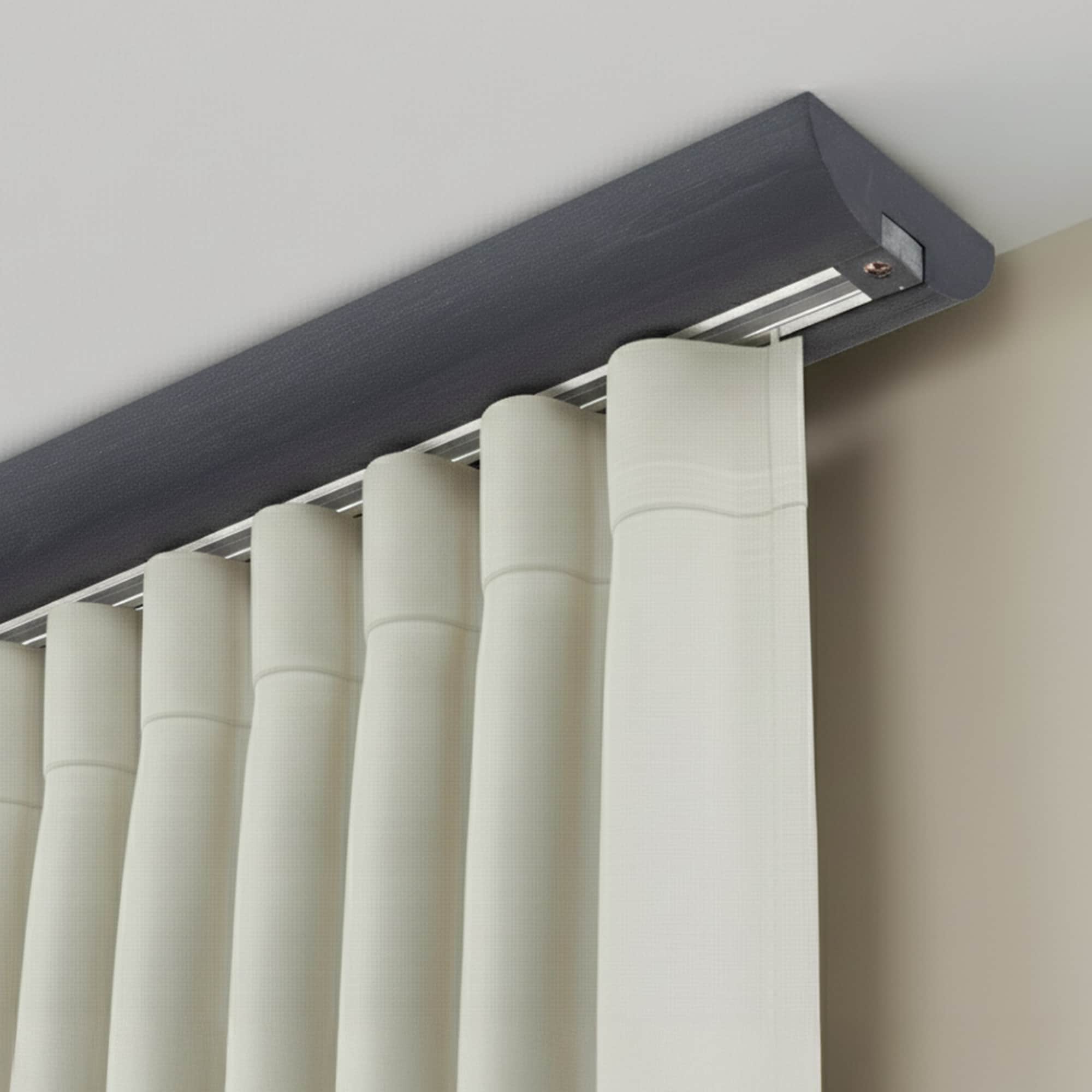 Štýlová koľajnica na záclony Viola Gri_antracit