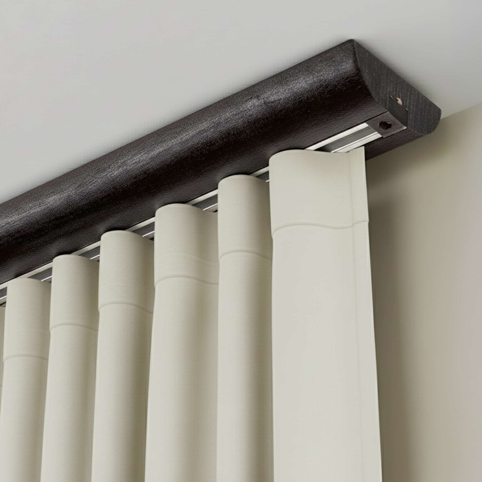 Štýlová koľajnica na záclony Viola Wenge