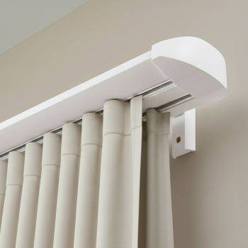 Koľajnica na záclony Siena Dvojitá