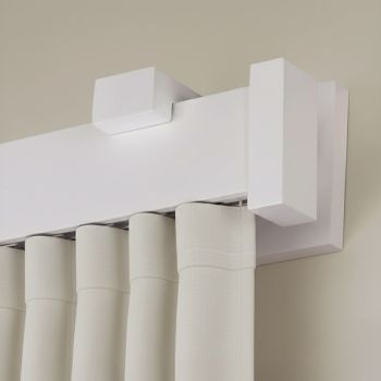 Koľajnica na záclonu Dalia z dreva