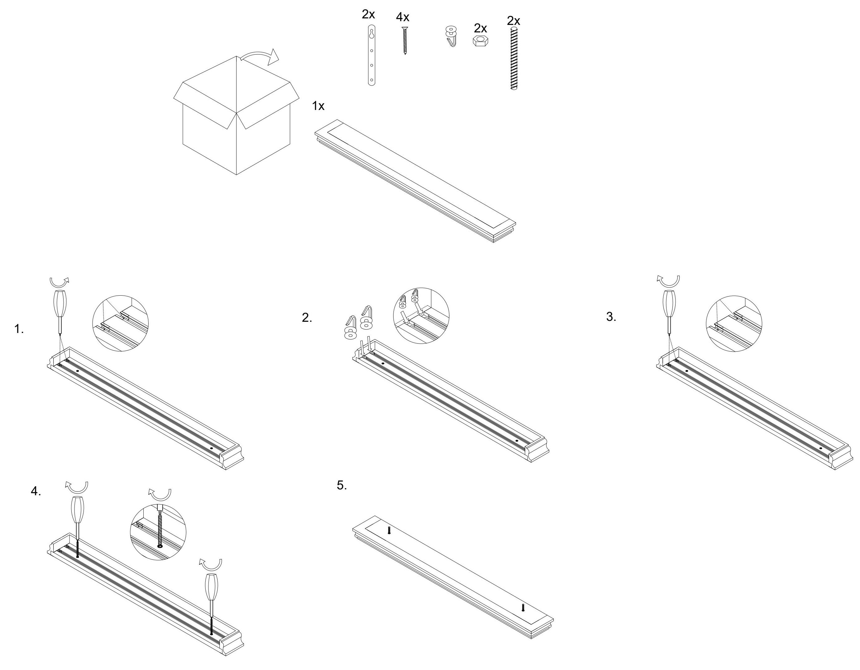 Garníža na záclonu a záves s maskou Filip z dreva